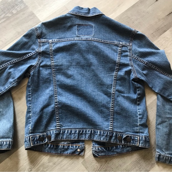 Levi Strauss Signature Women's Blue Denim Jacket - Misses Size Small (4/6) - Picture 2 of 5